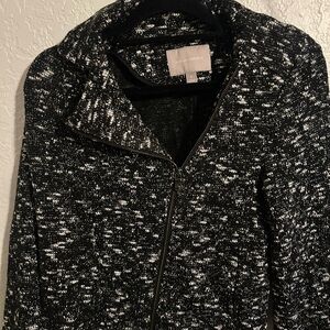 Banana Republic Monochrome Textured Jacket